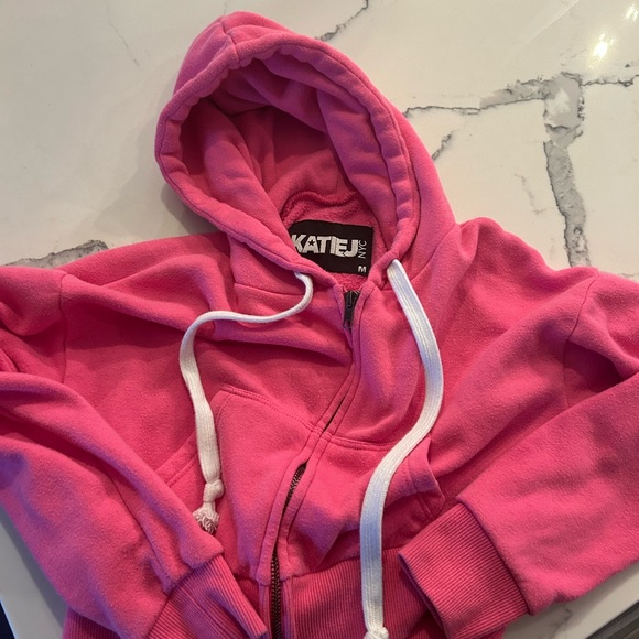 Katie J tween pink hoodie - Picture 1 of 1